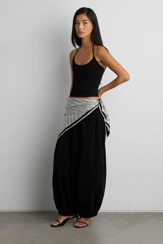 SCOOP NECK HALTER TOP | OAK + FORT