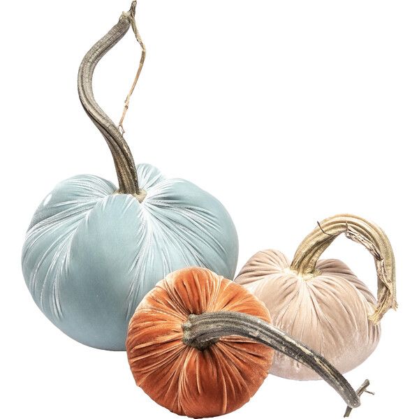 Pumpkin Trio, Seafoam | Maisonette