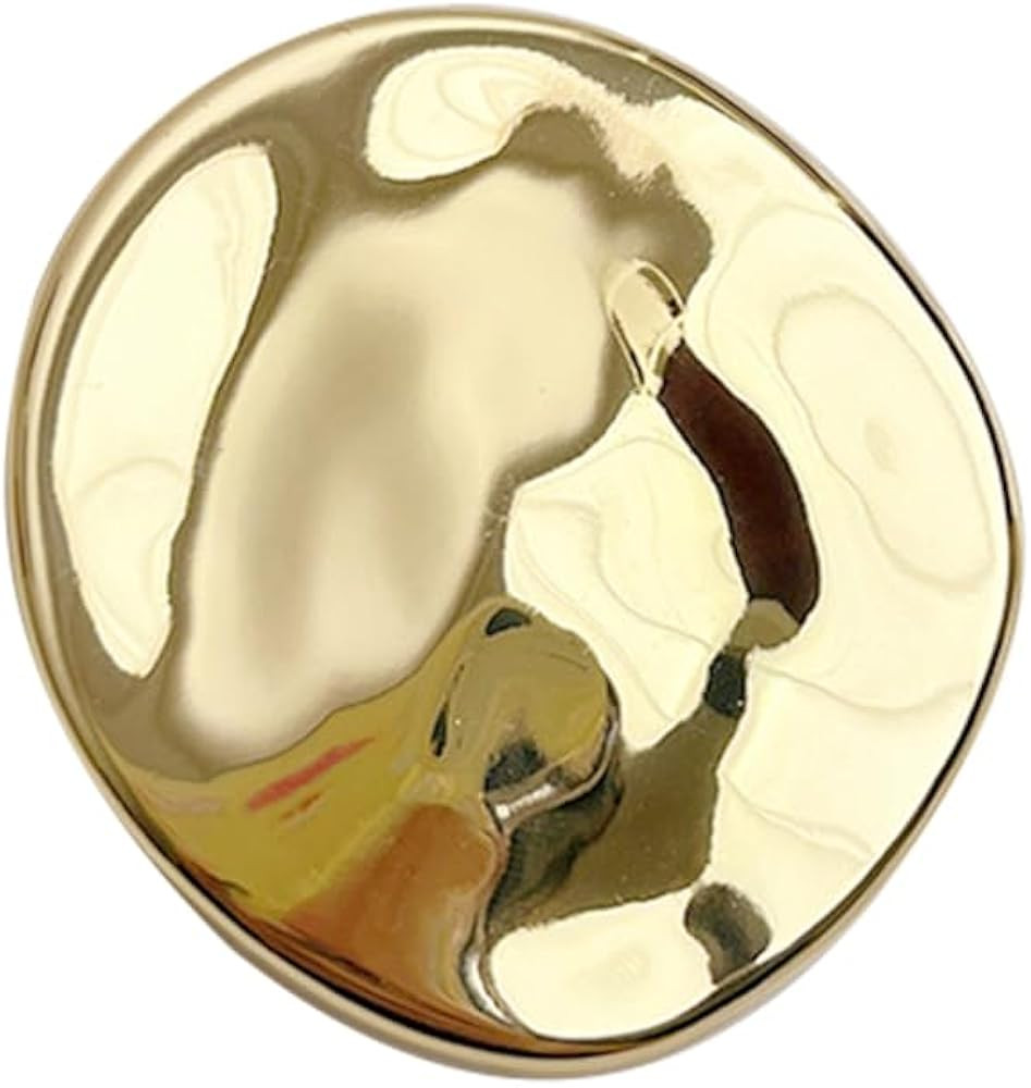 Vintage Geometric Metal Brooch Pins for Women Men Fashion Irregular Round Corsage Lapel Badges Co... | Amazon (US)