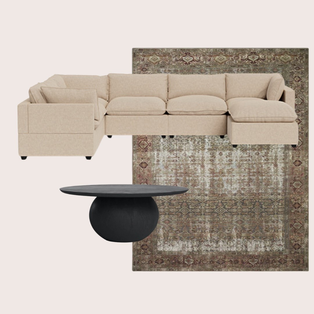 Living room things! 
My couch is in the boucle fabric in Fawn (the color in real life is the staged photos on their website - this is a little darker looking than it is really)

#LTKSaleAlert #LTKHome