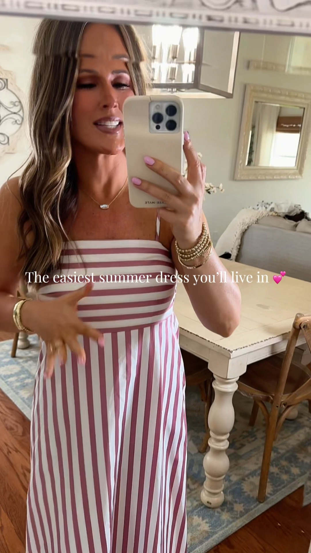 spring dresses

The easiest summer dress you’ll live in 💕

This is one of those throw-on-and-go dresses you’ll wear all summer 💕

Lightweight, flowy, and SO flattering — perfect for beach trips, vacations, or just everyday mom life

And the stripes make it look so put together with zero effort

summer maxi dress casual women
beach vacation outfits women
flowy dresses for summer

#summeroutfits #beachstyle #momstyle #vacationoutfits 
#creatorsearchinsights @CHOUYATOU 

#LTKmomlife #LTKTravel #LTKootd