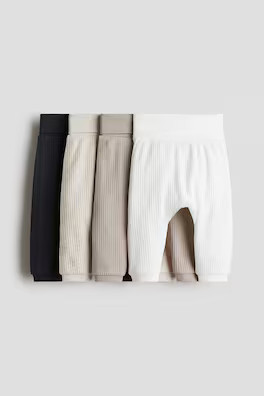 5er-Pack Hosen mit Umschlagbund | H&M (DE, AT, CH, NL, FI)