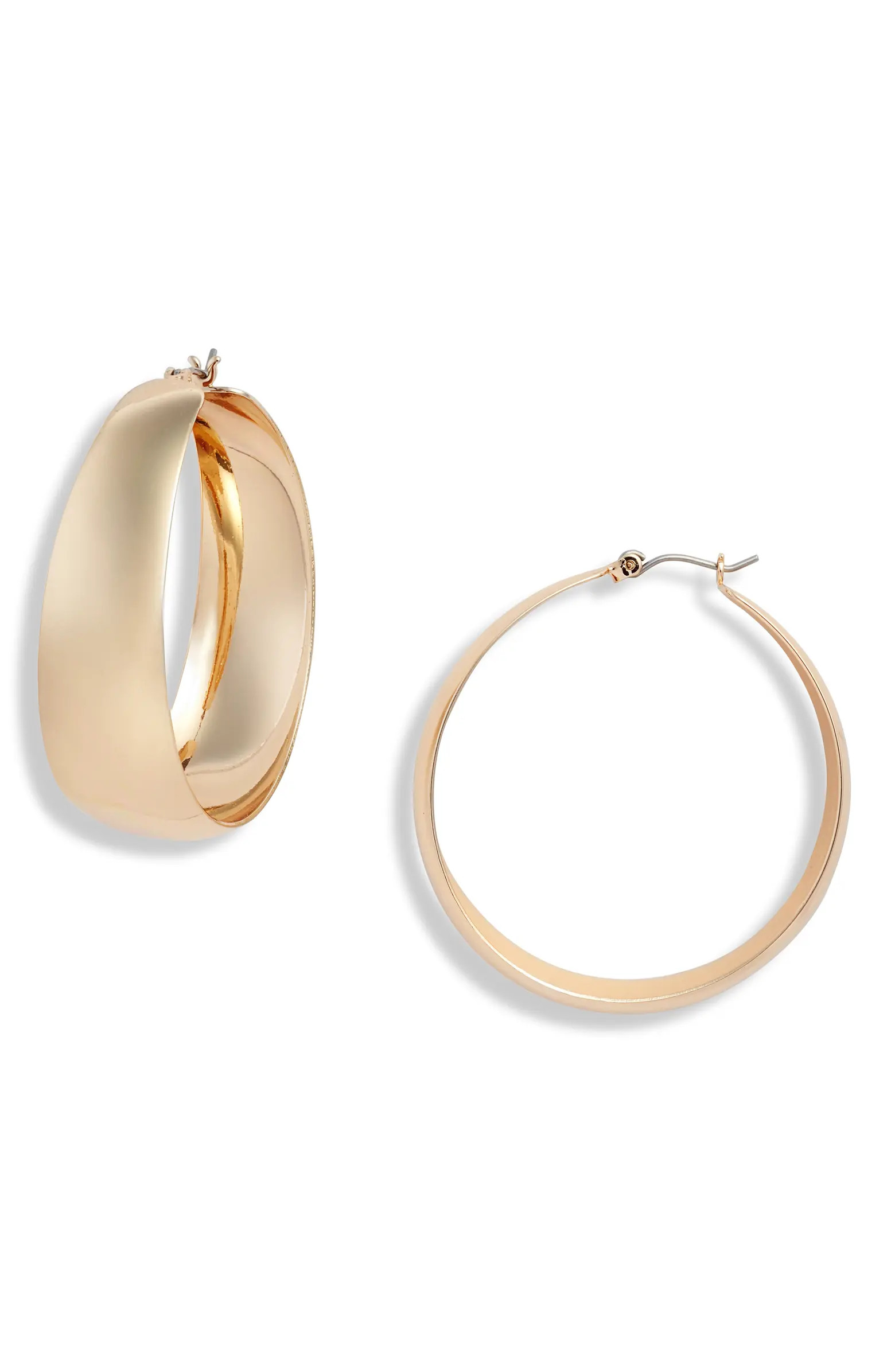 Nordstrom Tapered Hoop Earrings | Nordstrom | Nordstrom