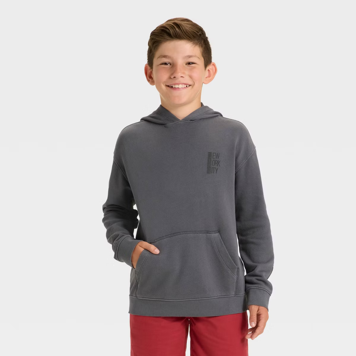 Boys' Hooded Fleece Oversized Sweatshirt - Cat & Jack™ | Target