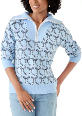Women's 3/4 Zip Pull Over Sweater | Belk