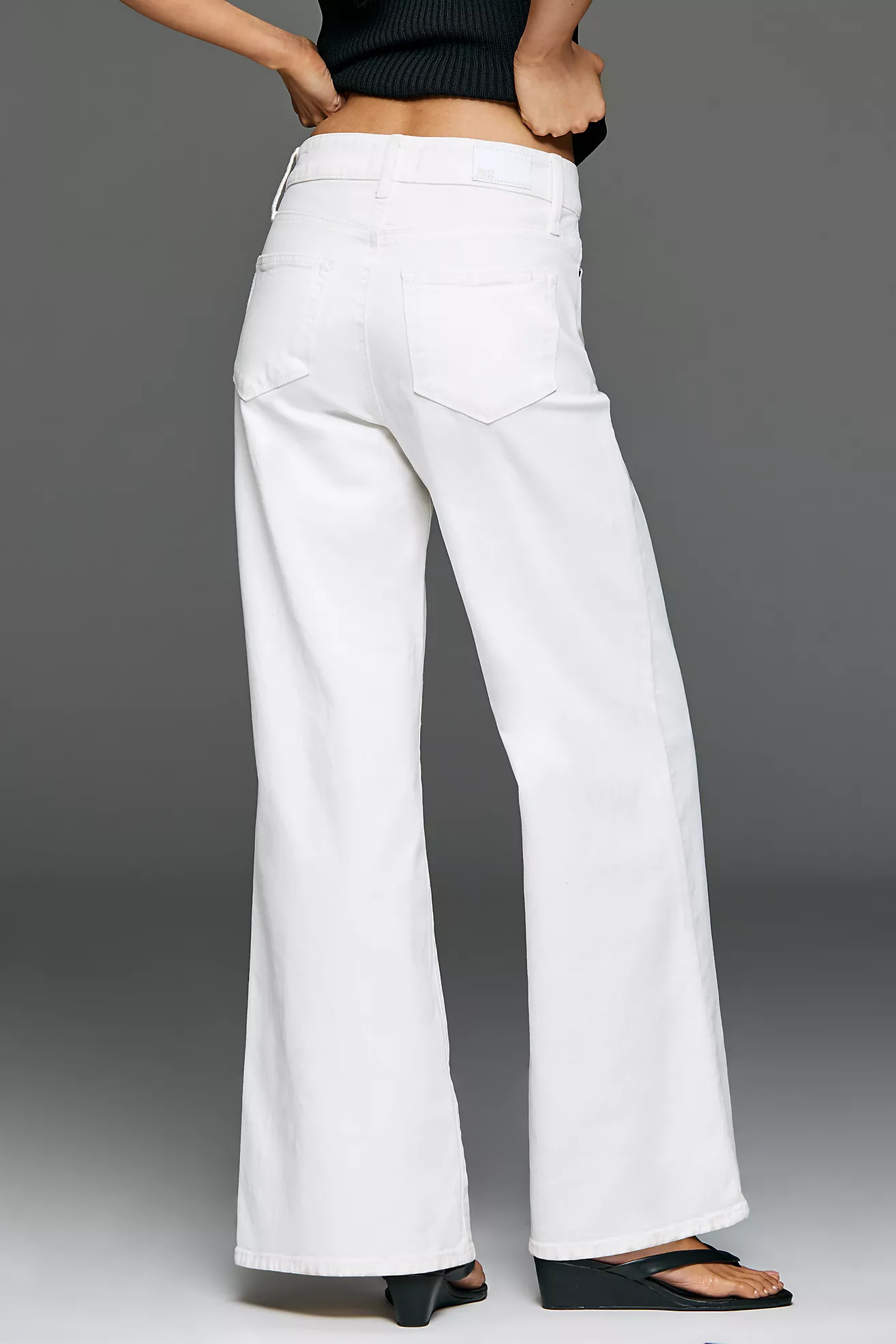 PAIGE Anessa 31 High-Rise Wide-Leg Jeans | Anthropologie (US)