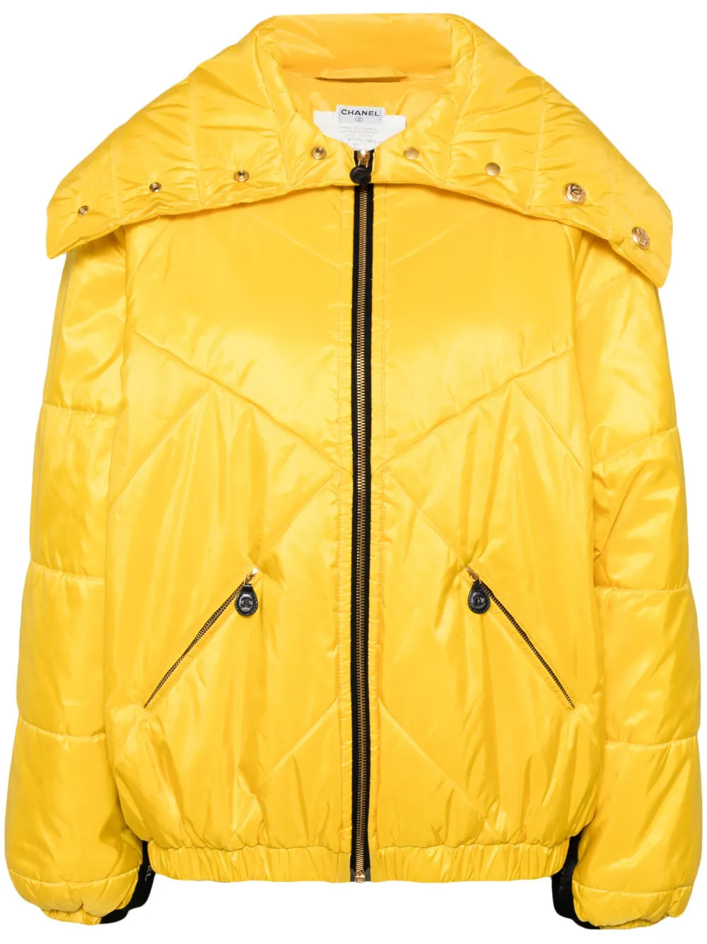 CHANEL Pre-Owned 1990-2000’s oversized jacket - Yellow | Farfetch Global