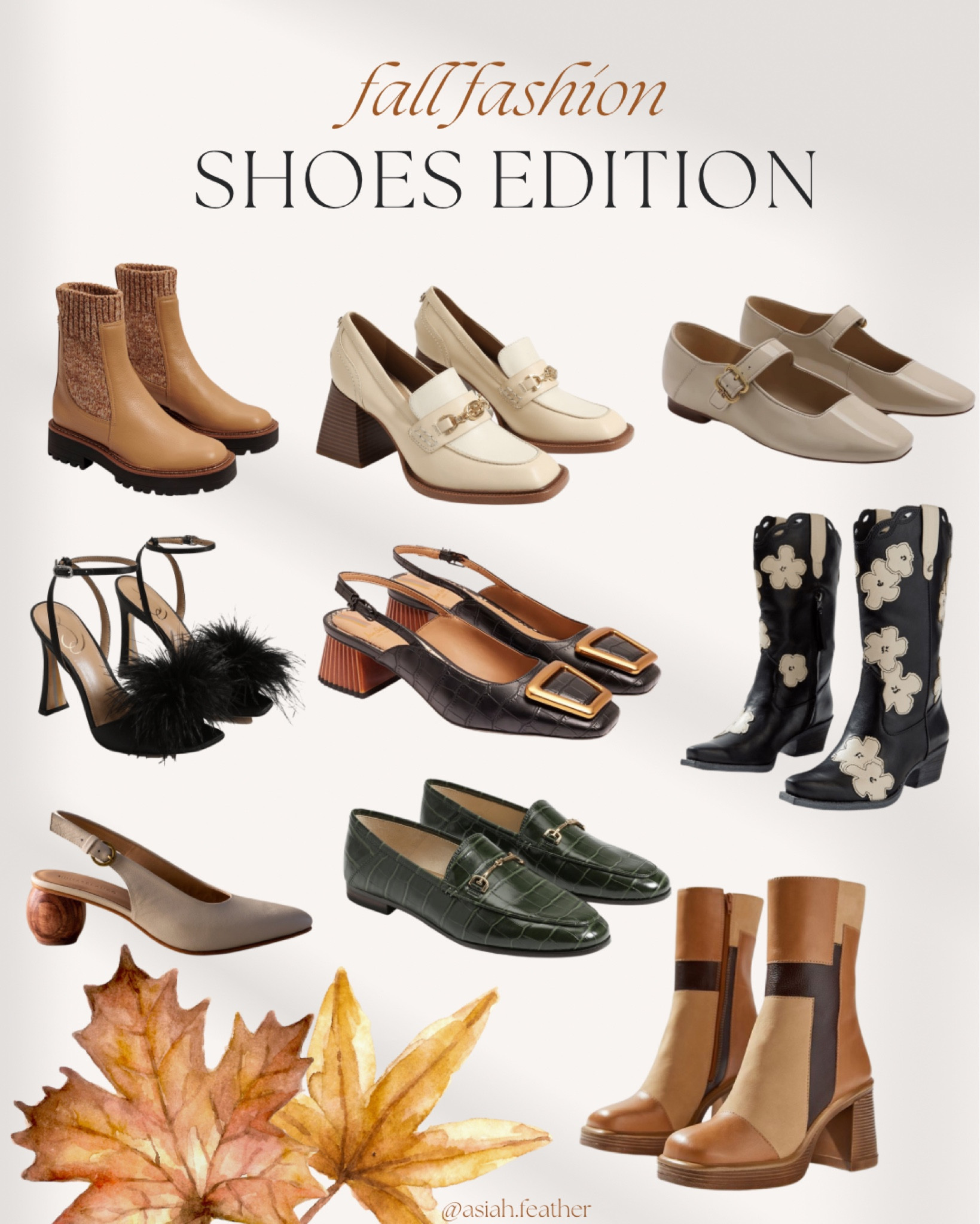 Fall shoes & boots are a staple for your closet!!! I need every pair of these!!!!🍁🤩🍂☕️ #fallshoes #fallfashion

#LTKworkwear #LTKSeasonal #LTKstyletip