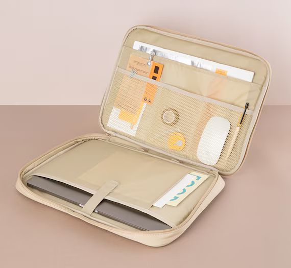 Pocket Laptop Sleeve 15 16 Macbook Case  - Etsy | Etsy (US)