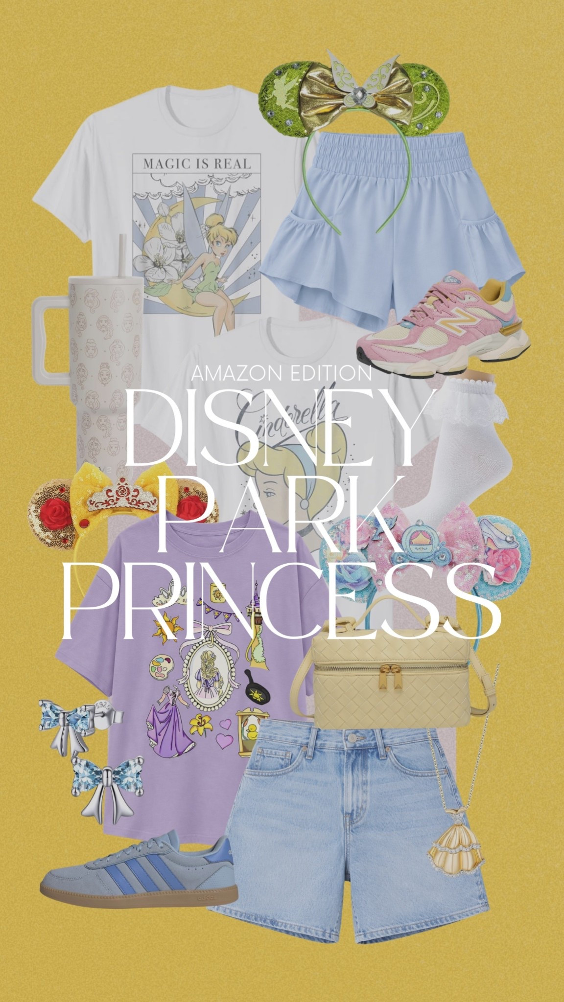 Some of the cutest princess inspired pieces for a Disney park day. Fun outfits and accessories that make the day feel a little more magical. 

#LTKTravel #LTKSeasonal #LTKmomlife