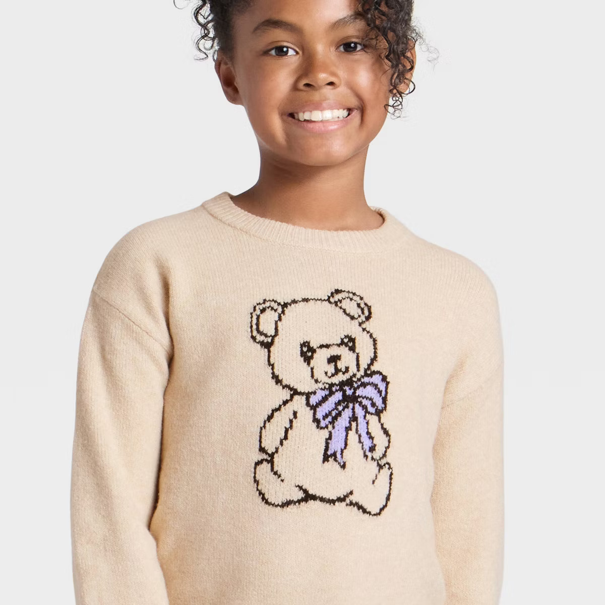 Girls' Graphic Pullover Sweater - Cat & Jack™ | Target