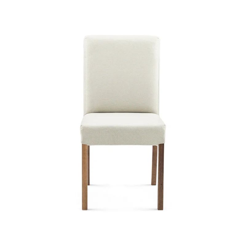 Coffer Side Chair in Beige (Set of 2) | Wayfair North America