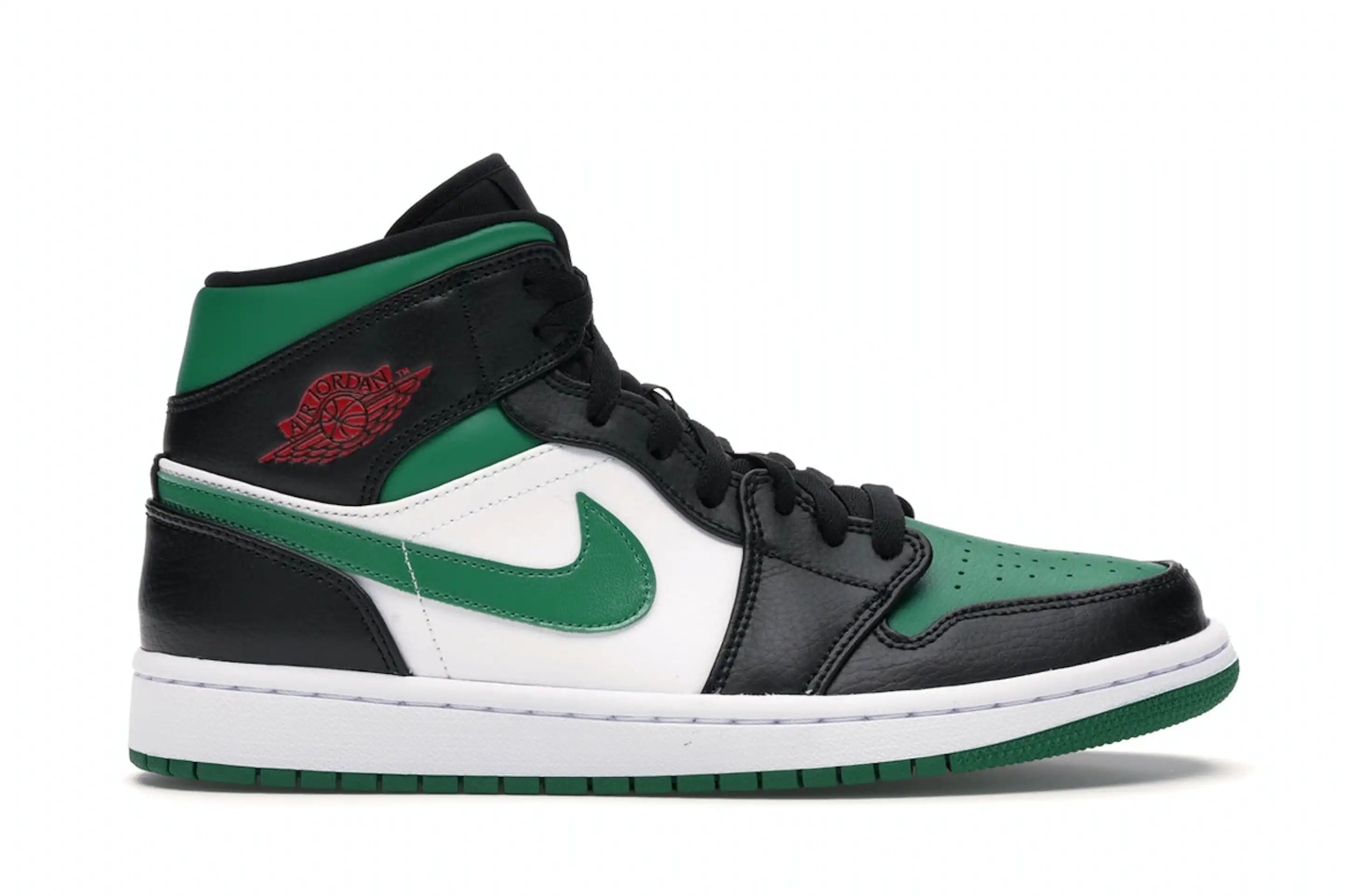 Jordan 1 MidGreen Toe | StockX