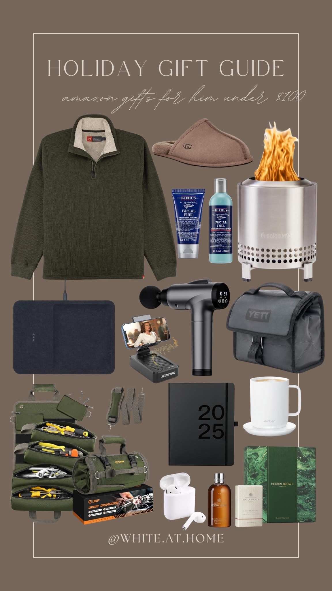 Holiday gift ideas for men all under $100!! I love that these options cover interests of all men from outdoors to building to the planner and more. Many of these ideas are ones that the men would never buy themselves, but would absolutely love to receive! 

#LTKMens #LTKGiftGuide #LTKHoliday