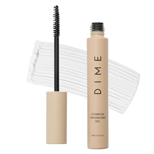 DIME Beauty Eyebrow Enhancing Gel, Clear Eyebrow Gel to Promote Fuller, Thicker, Stronger Brows, 0.20 oz / 6 mL | Amazon (US)