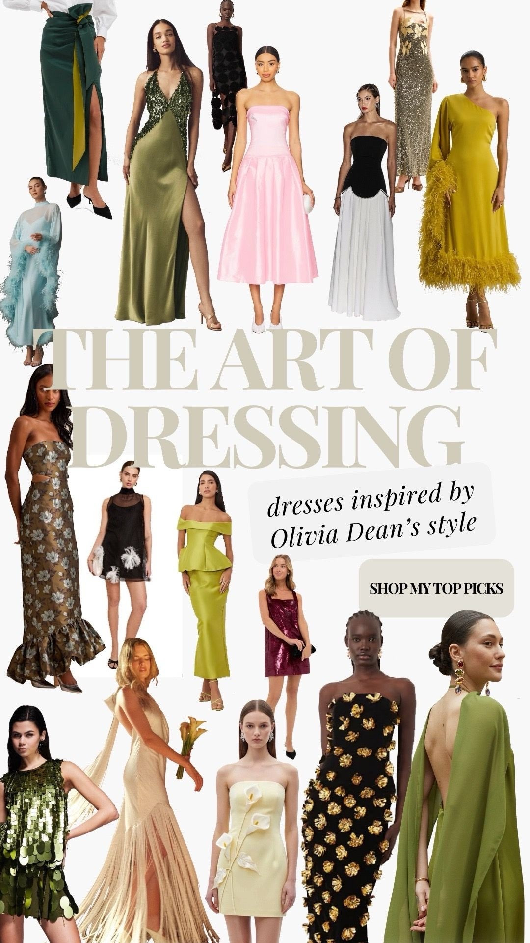 Inspired by Olivia Dean’s fashion this collection includes classic and tailored styles with the flirtiest and most fun pieces for any occasion. Weddings, concerts, birthdays, Valentine’s Day, bachelorette trips, or just a Tuesday! I want them all!

#LTKWedding #LTKootd #LTKValentine