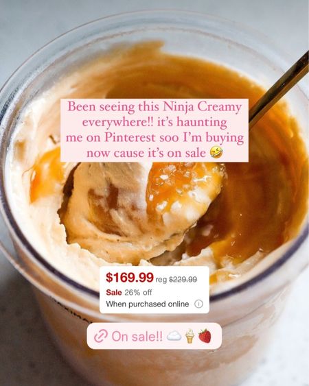 Ninja creamy!!! For making healthy ice cream at home this is soo fun for kids and the summer! 

#LTKSaleAlert