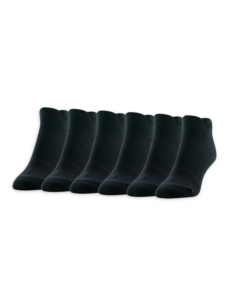 Peds Women's All Day Active No Show Double Tab Socks, 6 Pairs | Walmart (US)