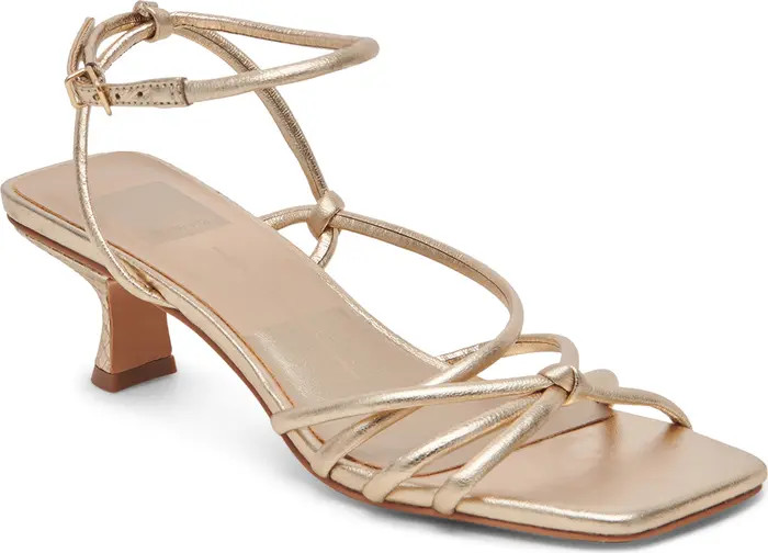 Dolce Vita Bev Kitten Heel Ankle Strap Sandal (Women) | Nordstrom | Nordstrom