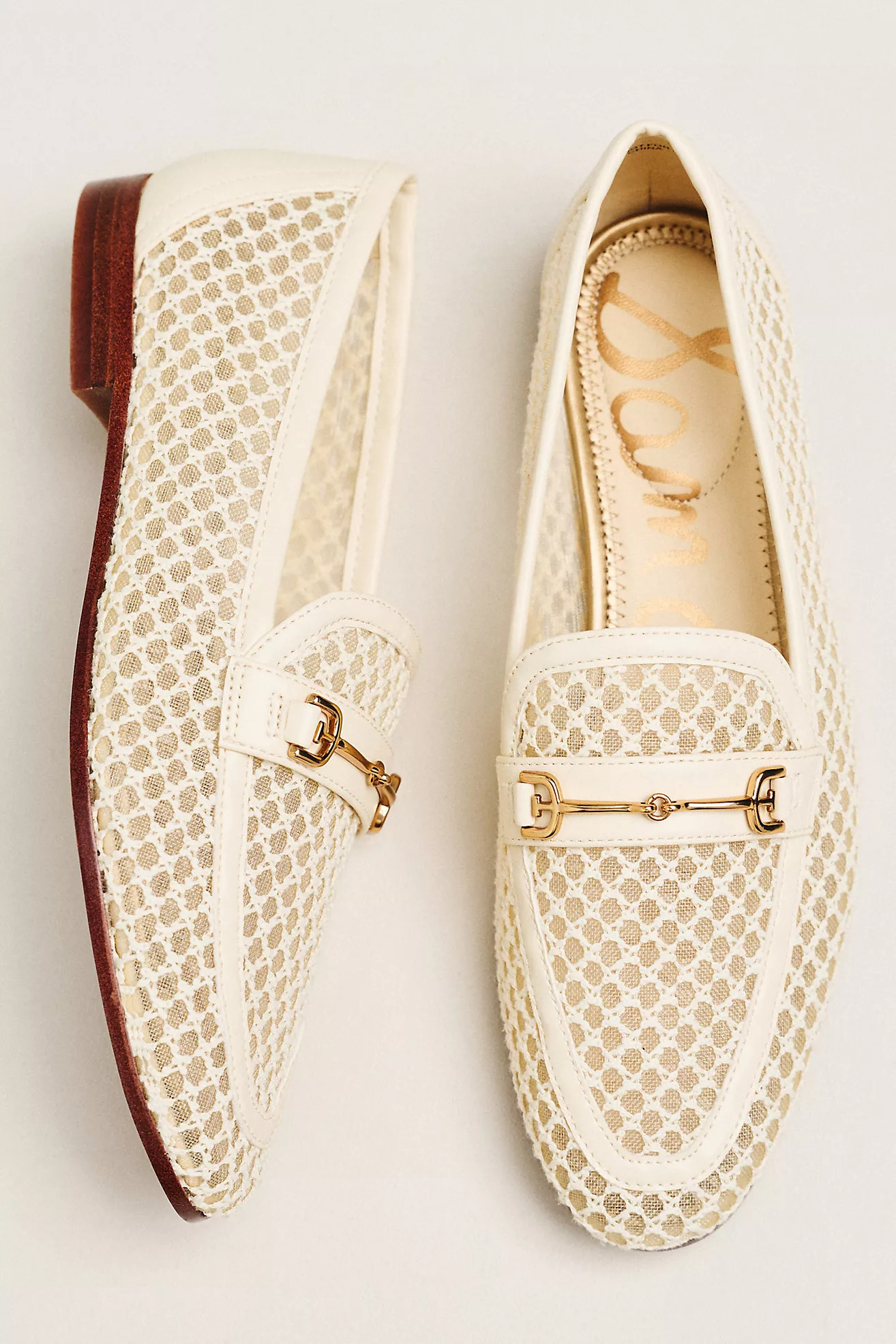 Sam Edelman Loraine Mesh Horsebit Hardware Loafers | Anthropologie (US)