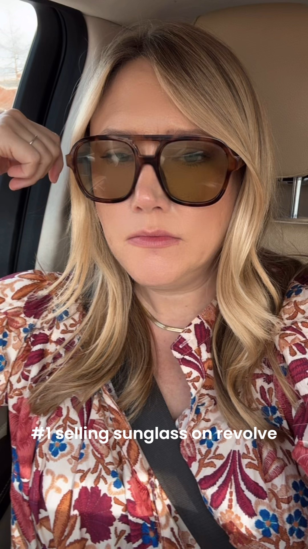 #1 selling sunglasses on Revolve — timeless shape, super flattering, and go with everything. Only $49!

#LTKFindsUnder50