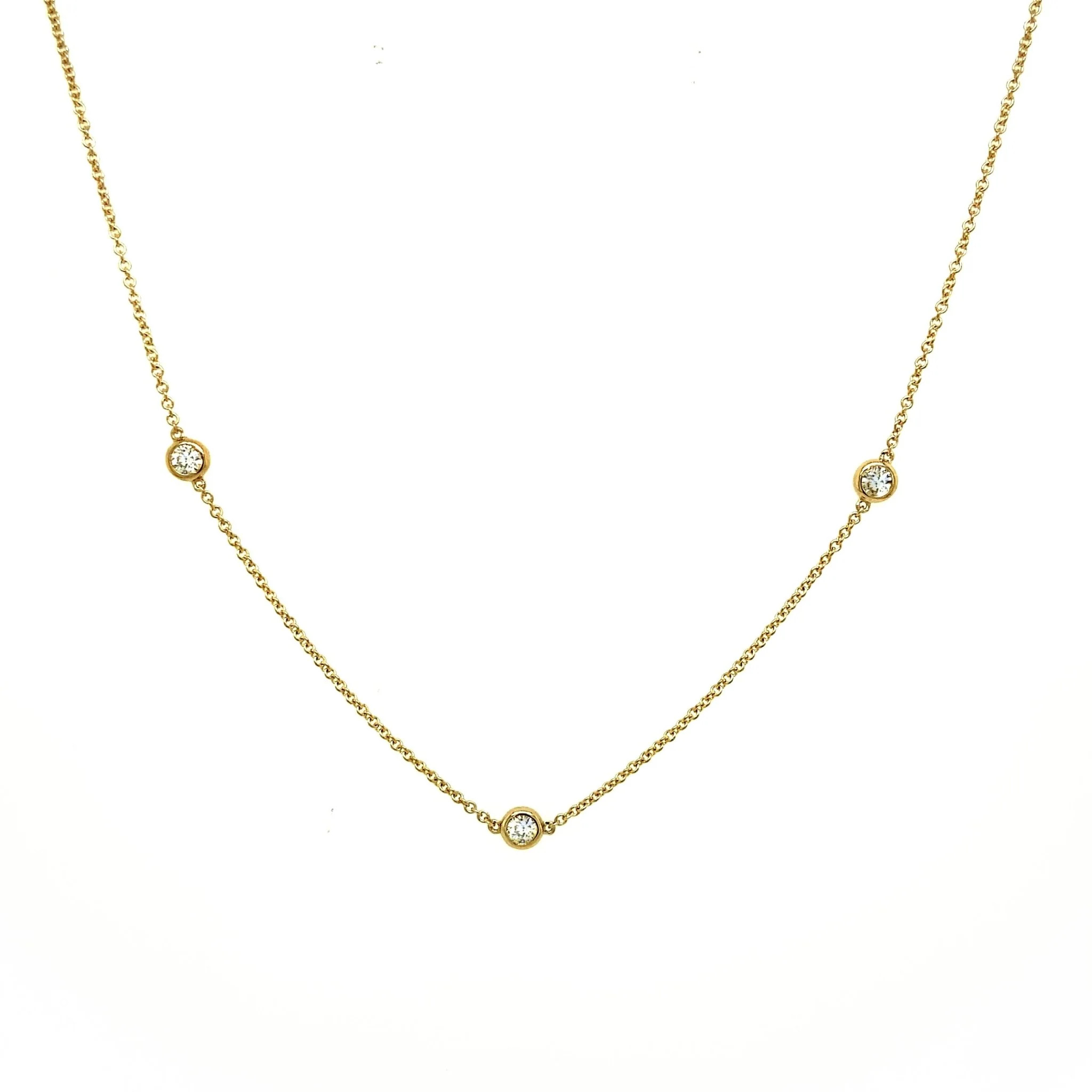Diamonds by the Yard Necklace | LINDSEY LEIGH JEWELRY