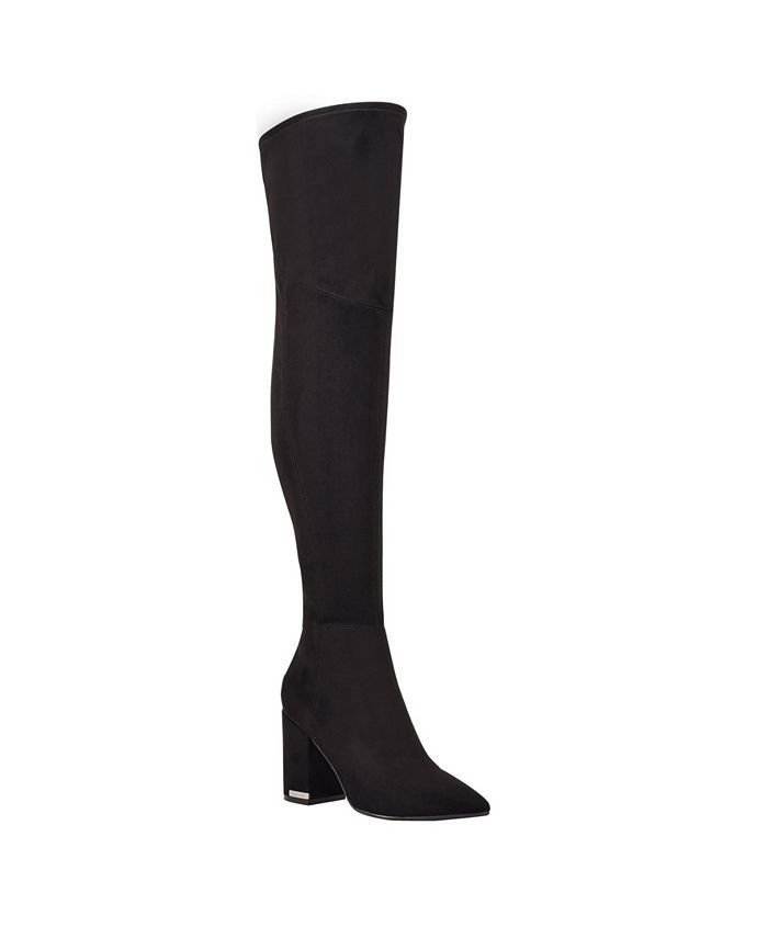 Calvin Klein Women's Marriet Over The Knee High Heel Boots & Reviews - Boots - Shoes - Macy's | Macys (US)
