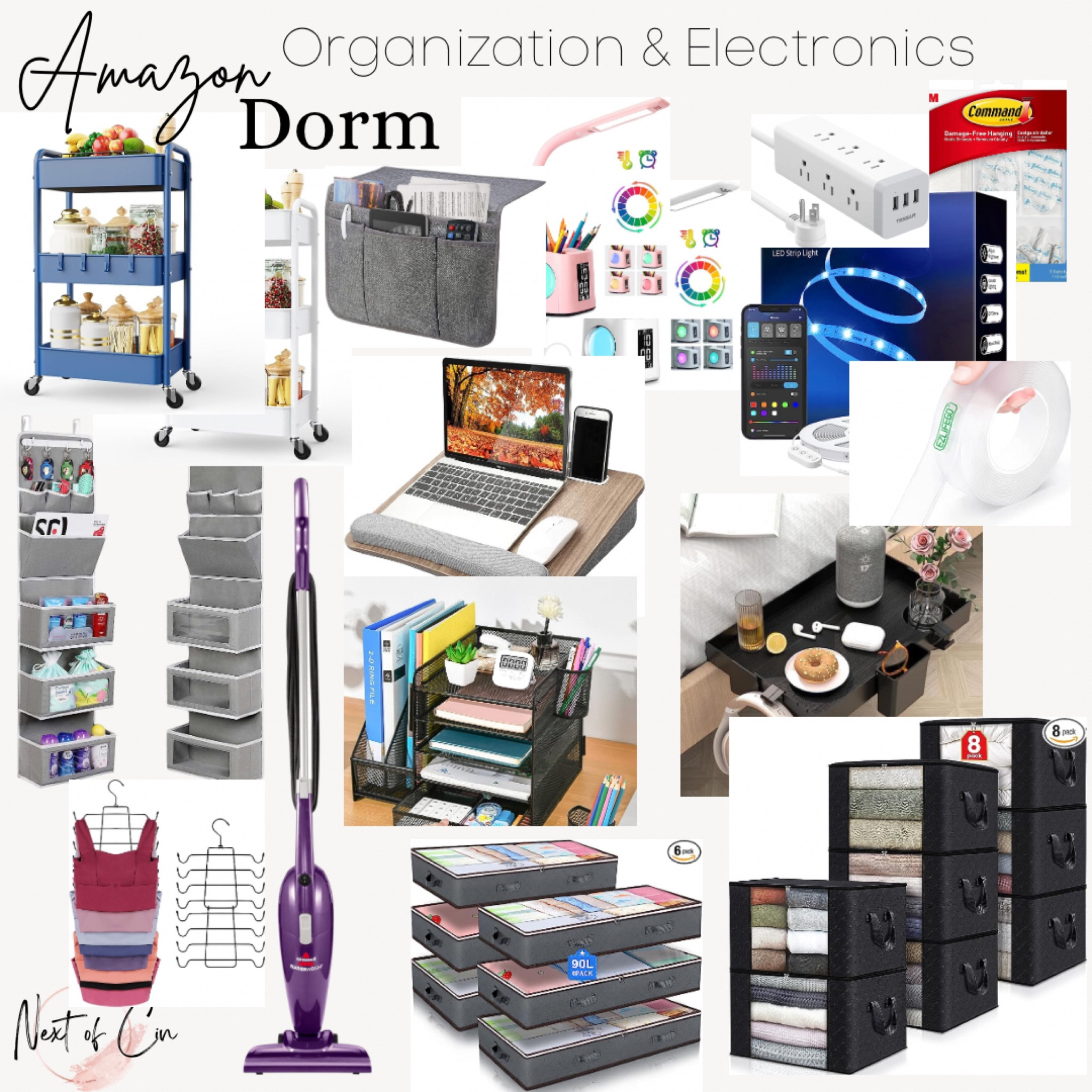 July 2023 Freshman College Dorm - Organization and Electronic essentials from Amazon. 

You will need lots of command tape and longer extension cords. 

#dormessentials #collegedorm 

#LTKBacktoSchool #LTKfamily #LTKFind