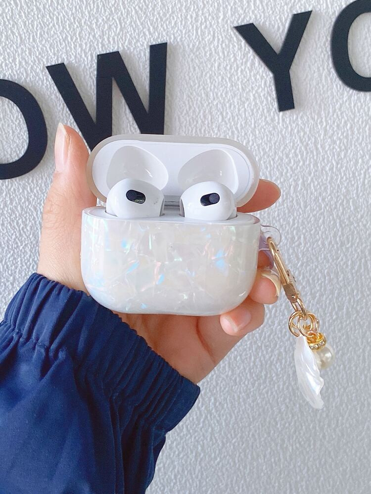 Capa Shell Print compatível com Airpods | SHEIN