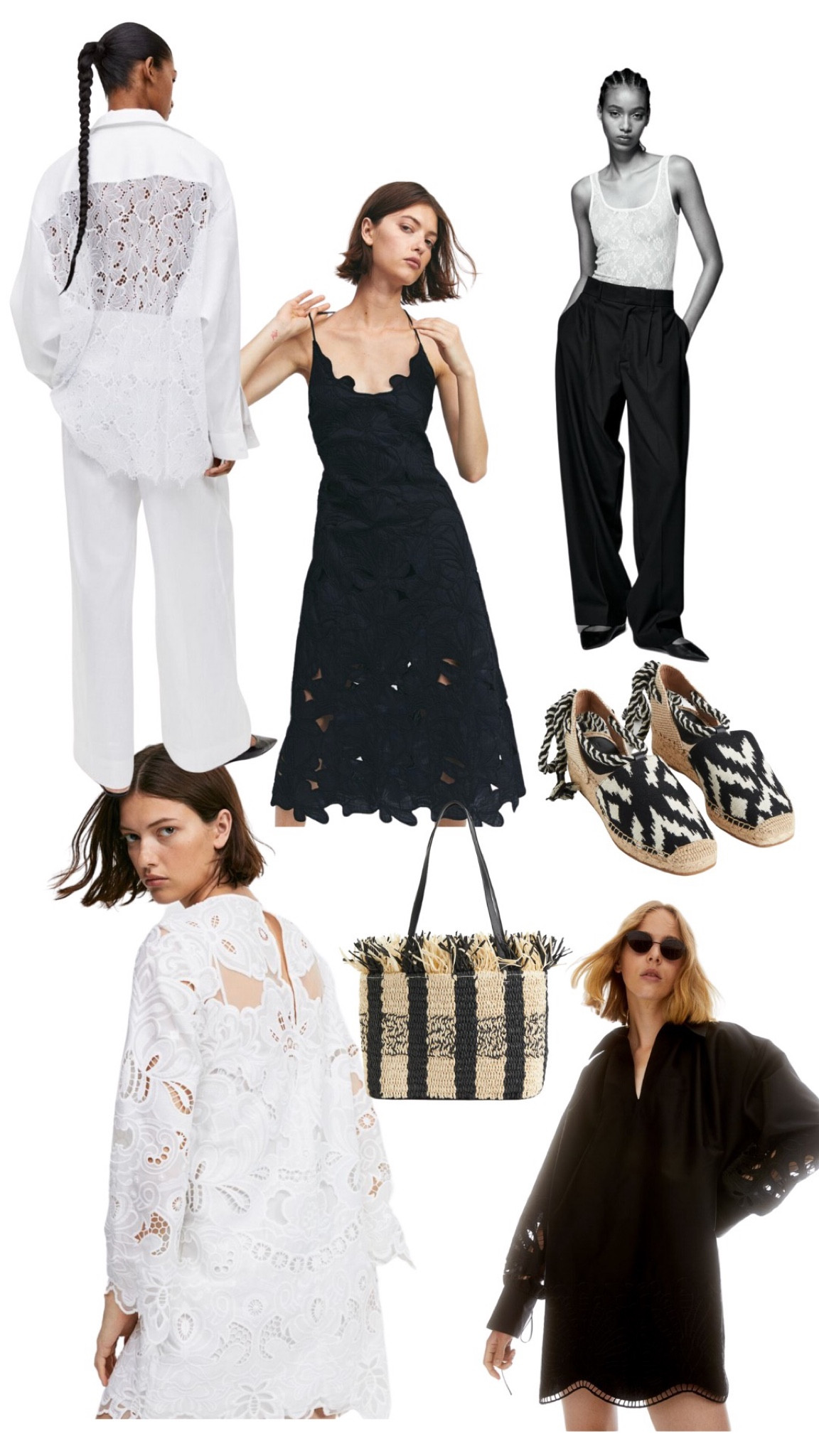 #hm summer embroidered and lace! 