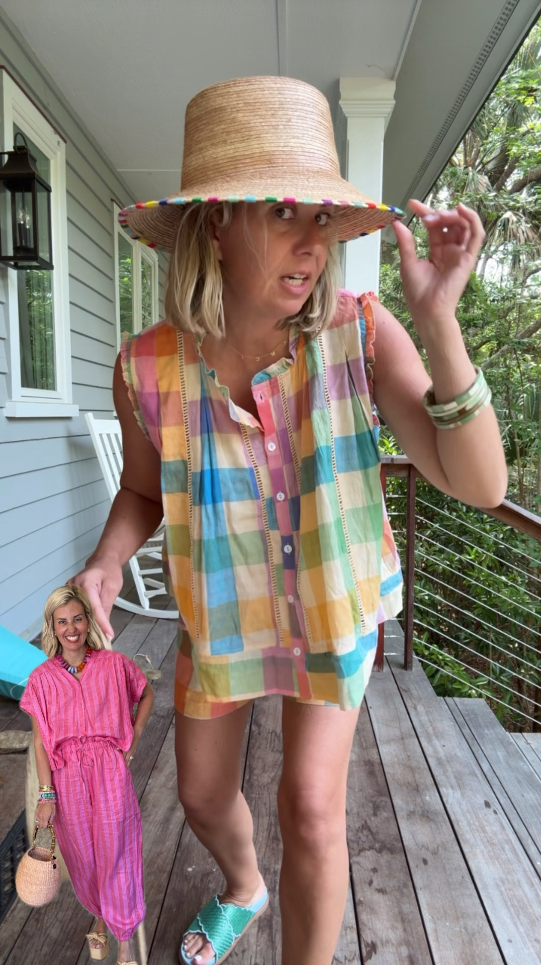 Sunshine Tienda 20% off….no code needed!! 

My go to for sun hats, accessories, and coverups! I wear xs or small (this set is small) and m/l in hats.

#LTKSeasonal #LTKdayinmylife

#LTKootd #LTKTravel #LTKSaleAlert
