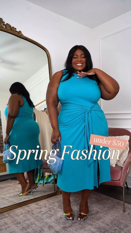 Spring fashion favorites you didn’t know you needed. I curated a couple dresses and sets all under $50! 

Wearing XL-XXL with shapewear. 

#LTKstyletip #LTKplussize #LTKfindsunder50
