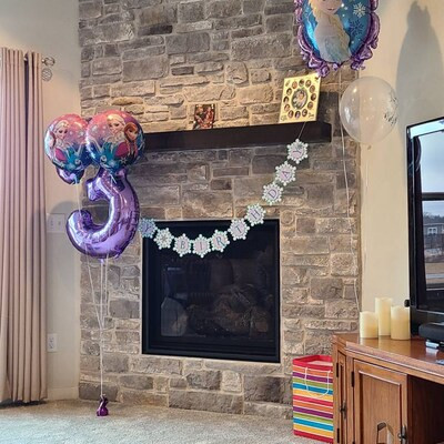 Frozen Birthday Banner Perfect for Your Frozen Birthday Party Winter Wonderland Party Decorations... | Etsy (US)