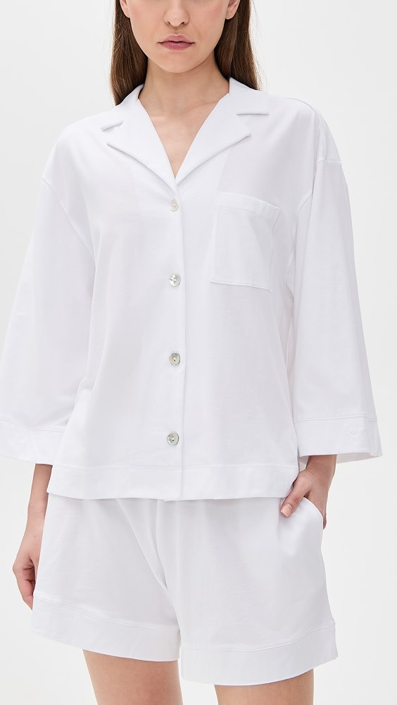 Petite Plume Pima Olivia Short Set | Shopbop | Shopbop