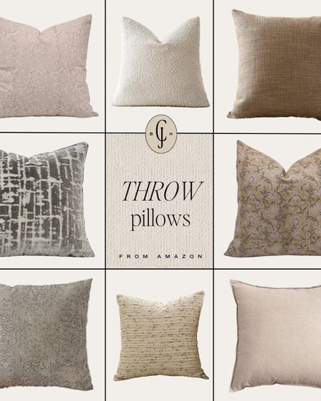 Amazon throw pillows
