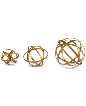 Uttermost Stetson Gold Spheres, Set of 3 | Macys (US)