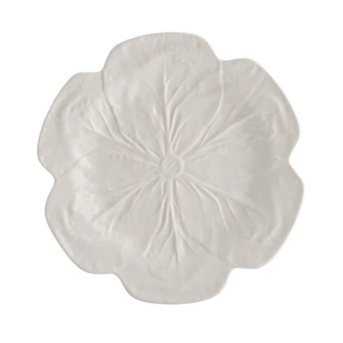 Cabbage Earthnware Abstract Charger | Wayfair Professional