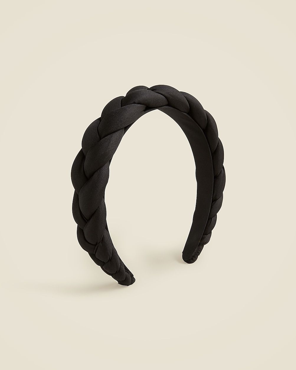 Braided silk headband | J. Crew US