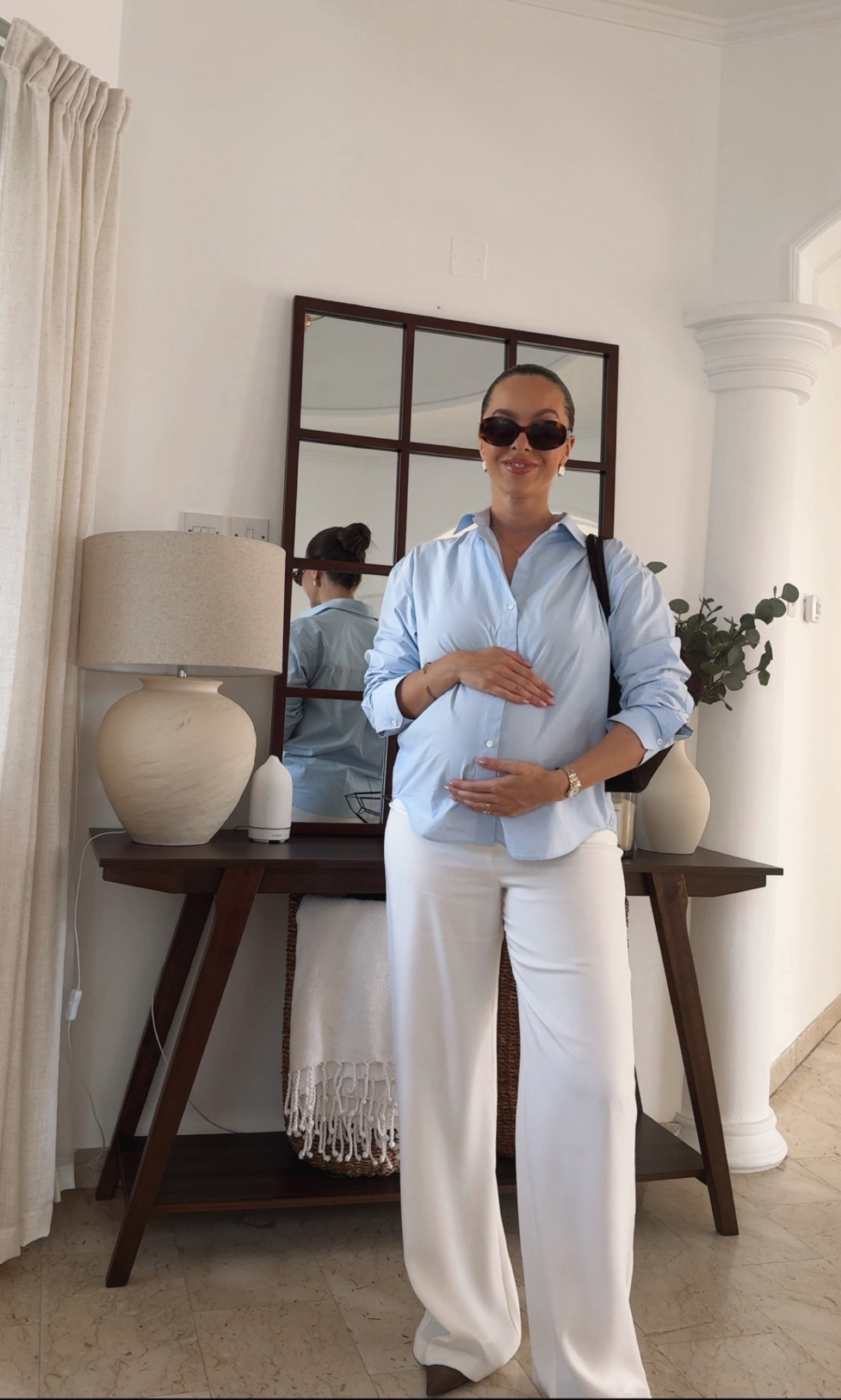 Bump-friendly spring workwear outfit! 

Similar items linked, exact brands listed below:

Trousers - Kookai 
Short - Líme 

#LTKworkwear #LTKmaternity #LTKspring