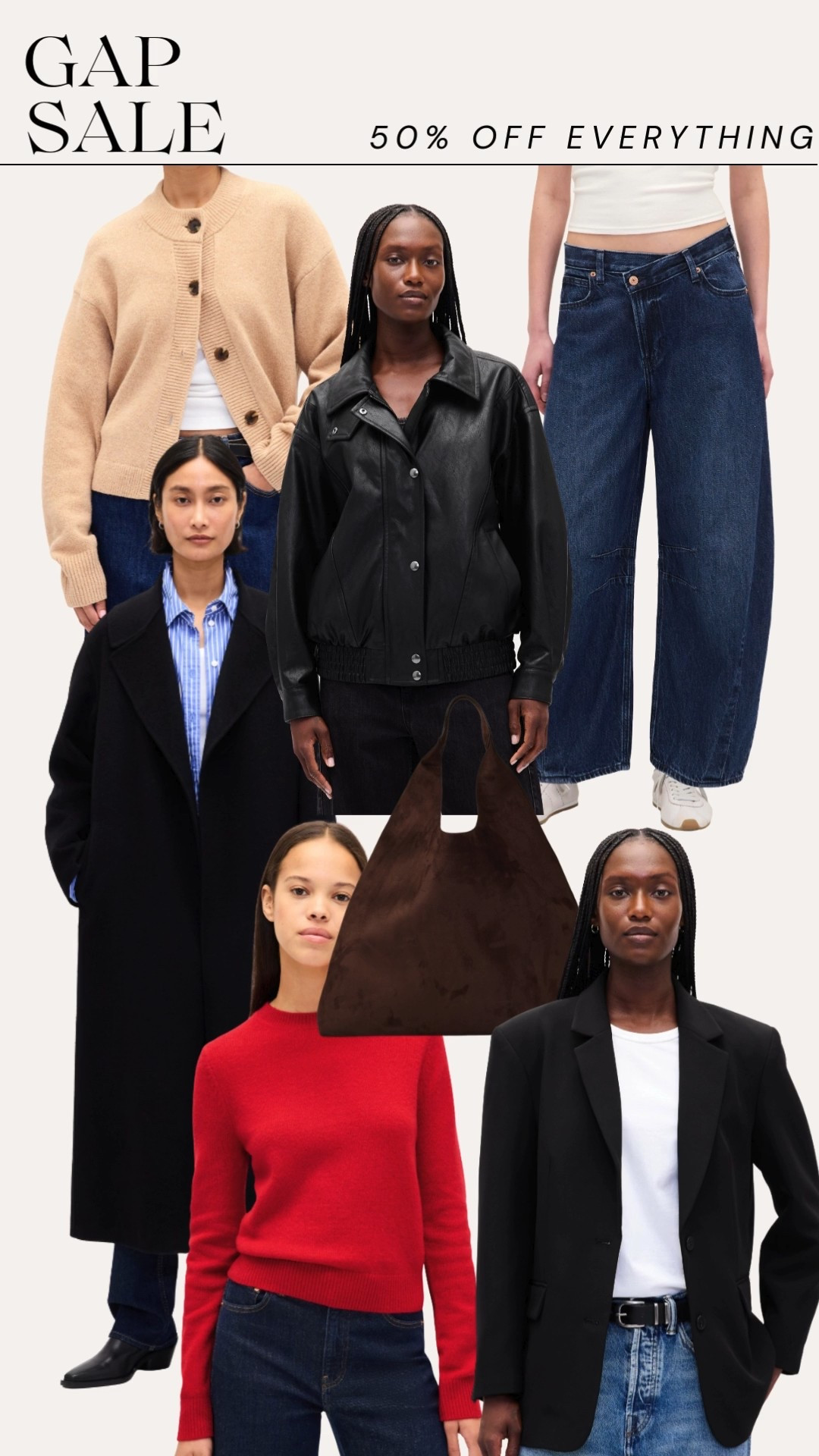 Get 50% OFF EVERYTHING at Gap for Cyber Monday! These are all my favorite finds I have in my closet & pieces I’ve had my eye on 

#LTKSaleAlert #LTKCyberWeek