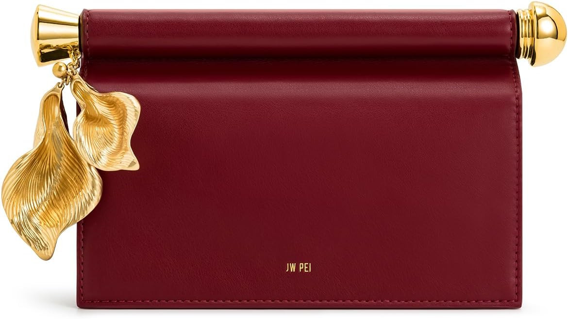 JW PEI Women's Holly Metal Pendant Embellished Clutch | Amazon (US)