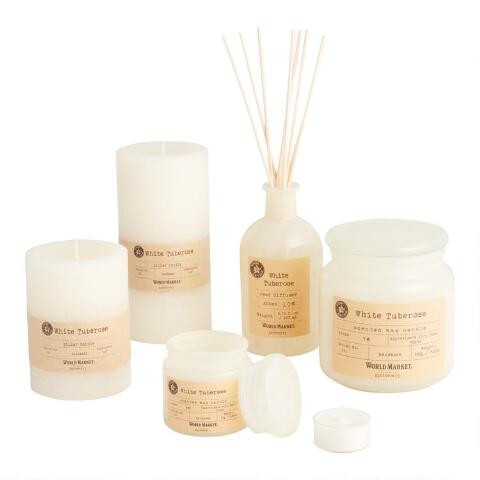 Apothecary White Tuberose Home Fragrance Collection | World Market