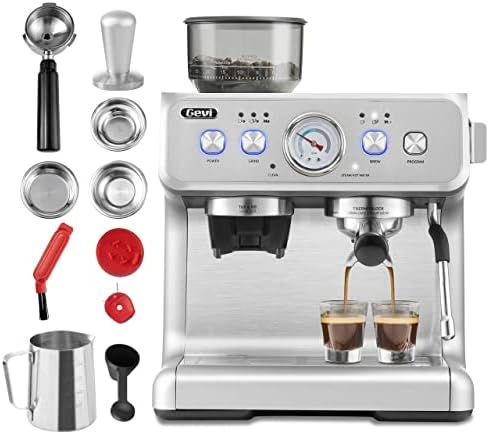 Gevi Espresso Machines with Grinder-20 Bar Dual Boiler Automatic Coffee Machine with Milk Frother... | Amazon (US)