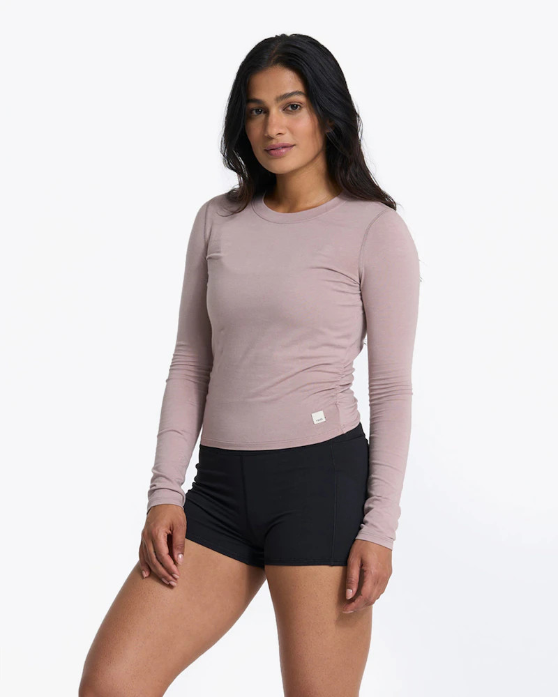 Long-Sleeve Coast Crop Crew | Vuori Clothing (US & Canada)