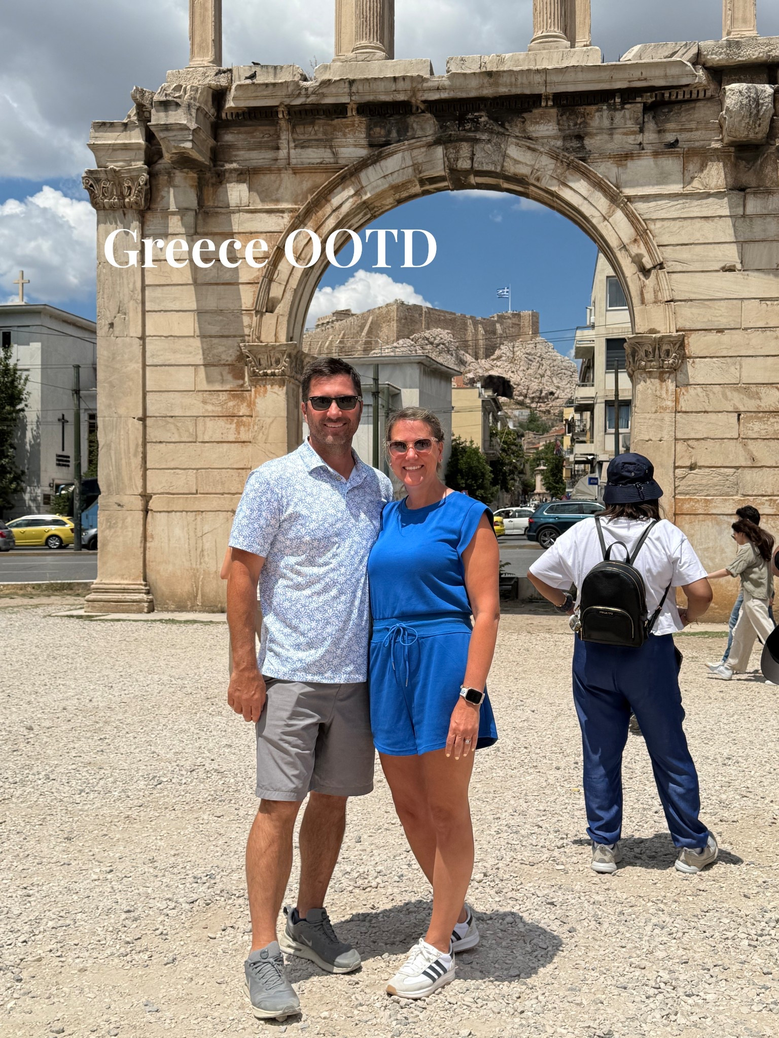 The perfect outfit for sightseeing in Greece or on summer vacation. Casual and comfortable  

#LTKSummerEdit