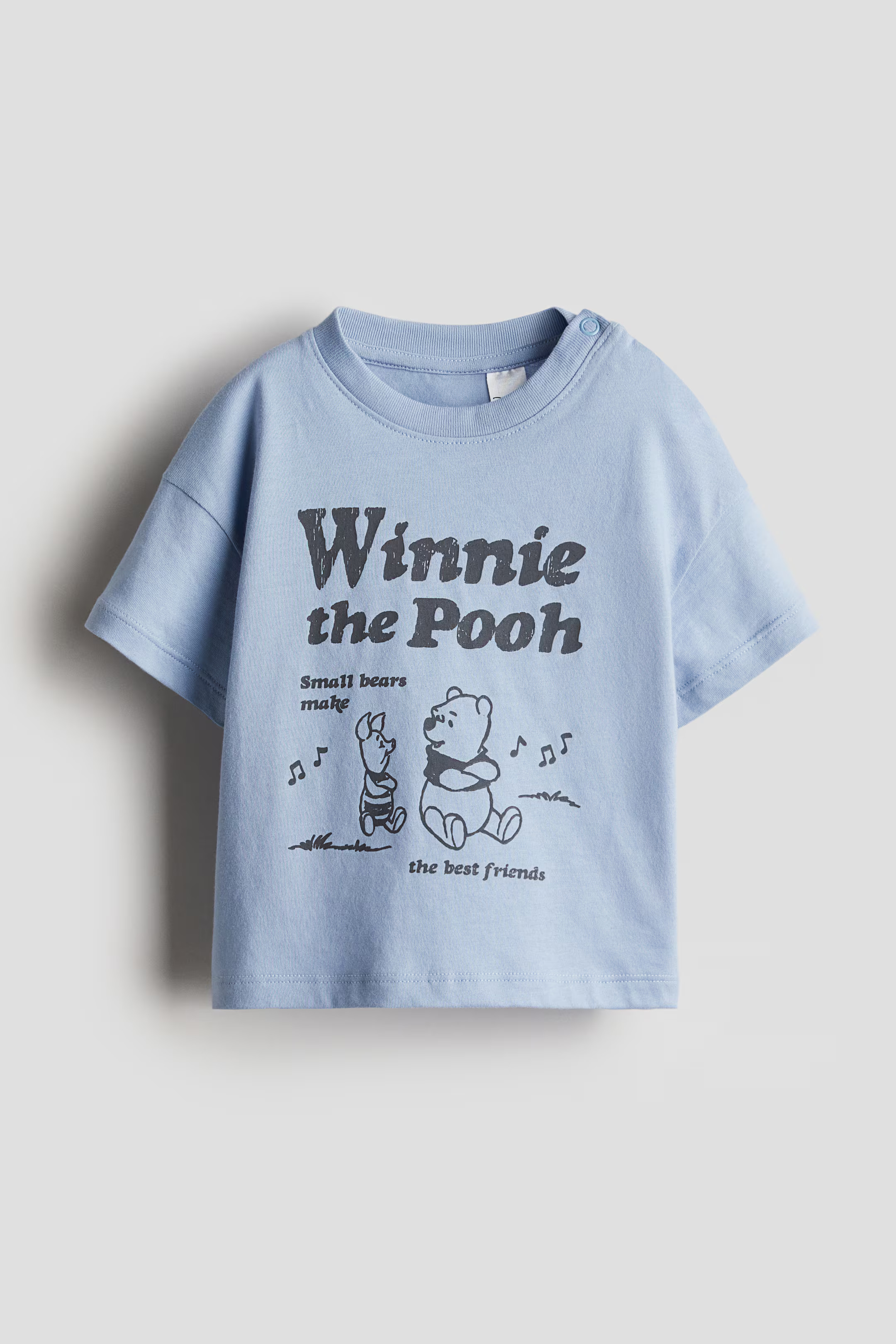 Cotton T-Shirt with Printed Motif | H&M (US + CA)