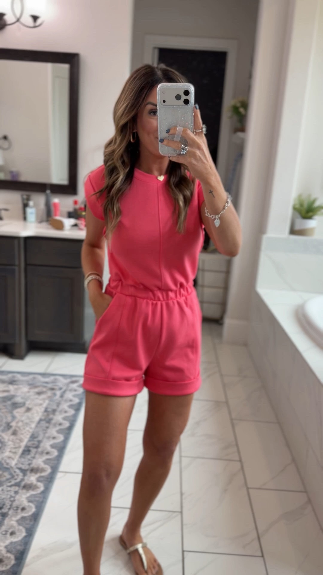 Wearing a XS in this Walmart romper!

#LTKgrwm #LTKootd #LTKdayinmylife