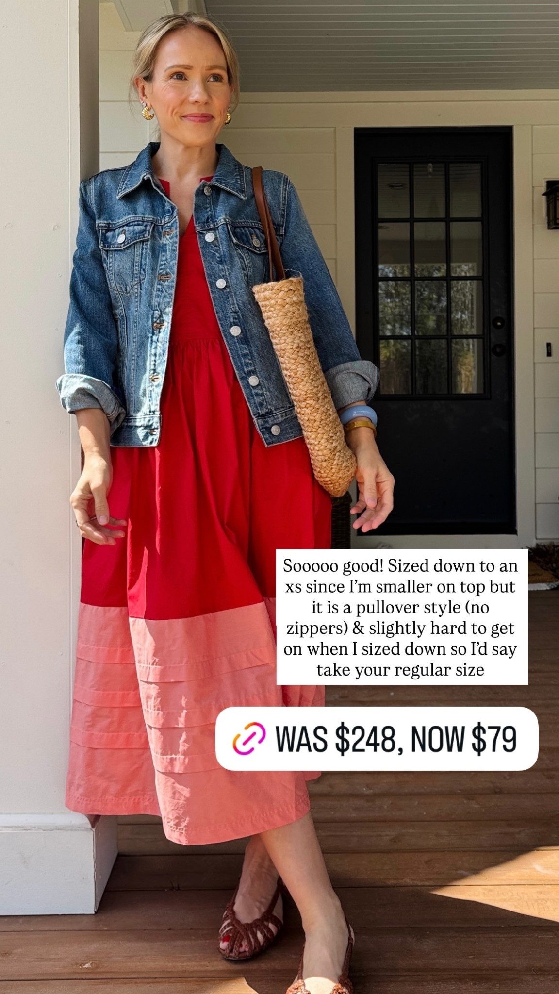 TUCKERNUCK SALE Sized down to an xs since I’m smaller on top but it is a pullover style (no zippers) & slightly hard to get on when I sized down so I’d say take your regular size
xo, Claire 

#LTKootd #LTKSaleAlert #LTKWorkwear