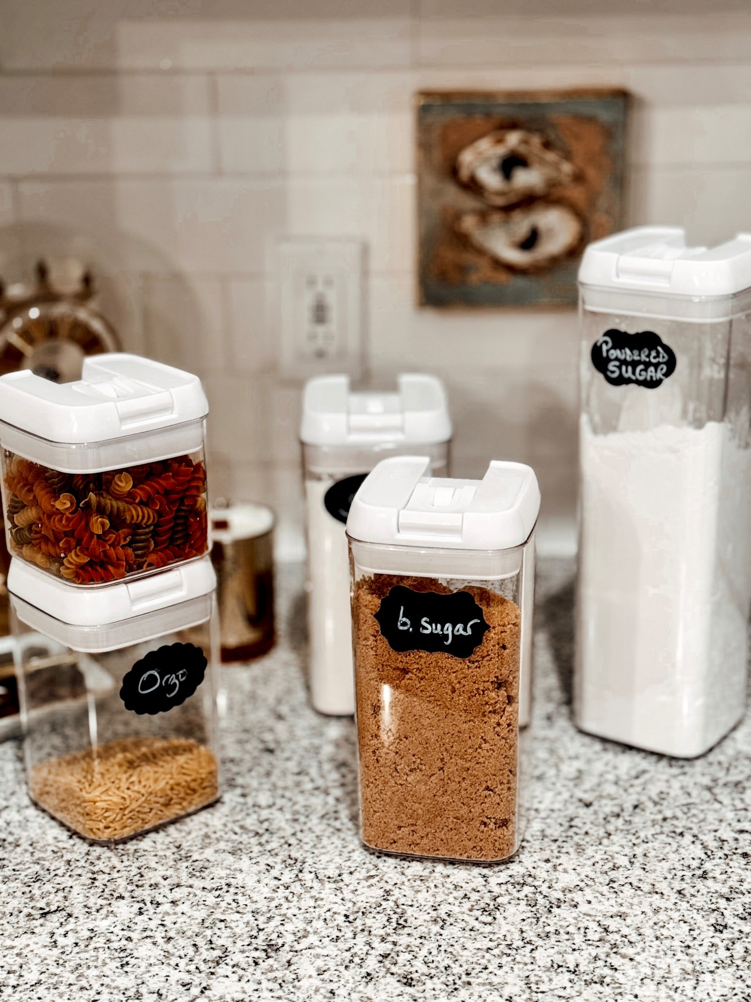 Kitchen Organization. 

Food storage containers. 

Scroll to shop. I’m so glad you’re here  

#LTKmomlife #LTKHome #LTKFindsUnder50