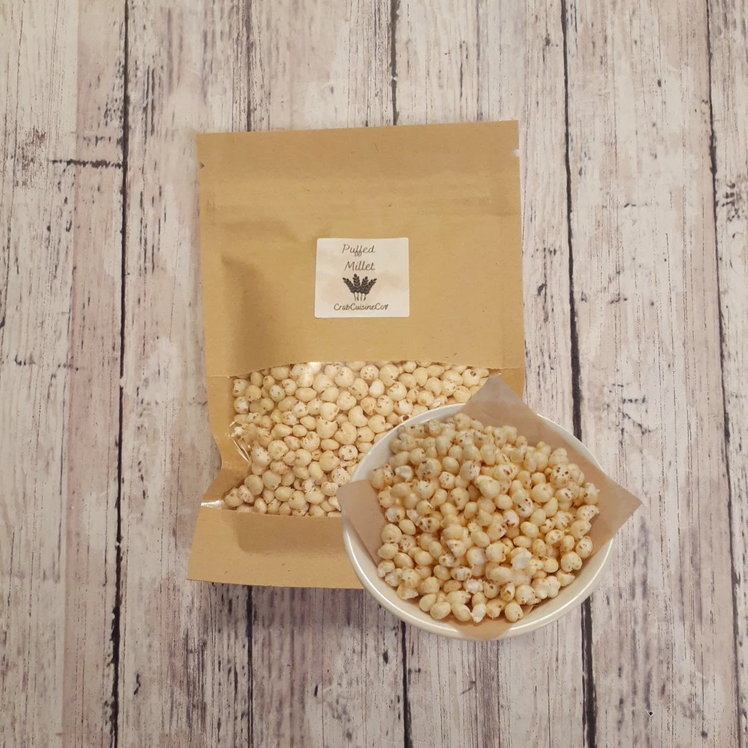 Puffed Millet - Hermit Crab Food - Organic - Crabcuisineco - Etsy | Etsy (US)